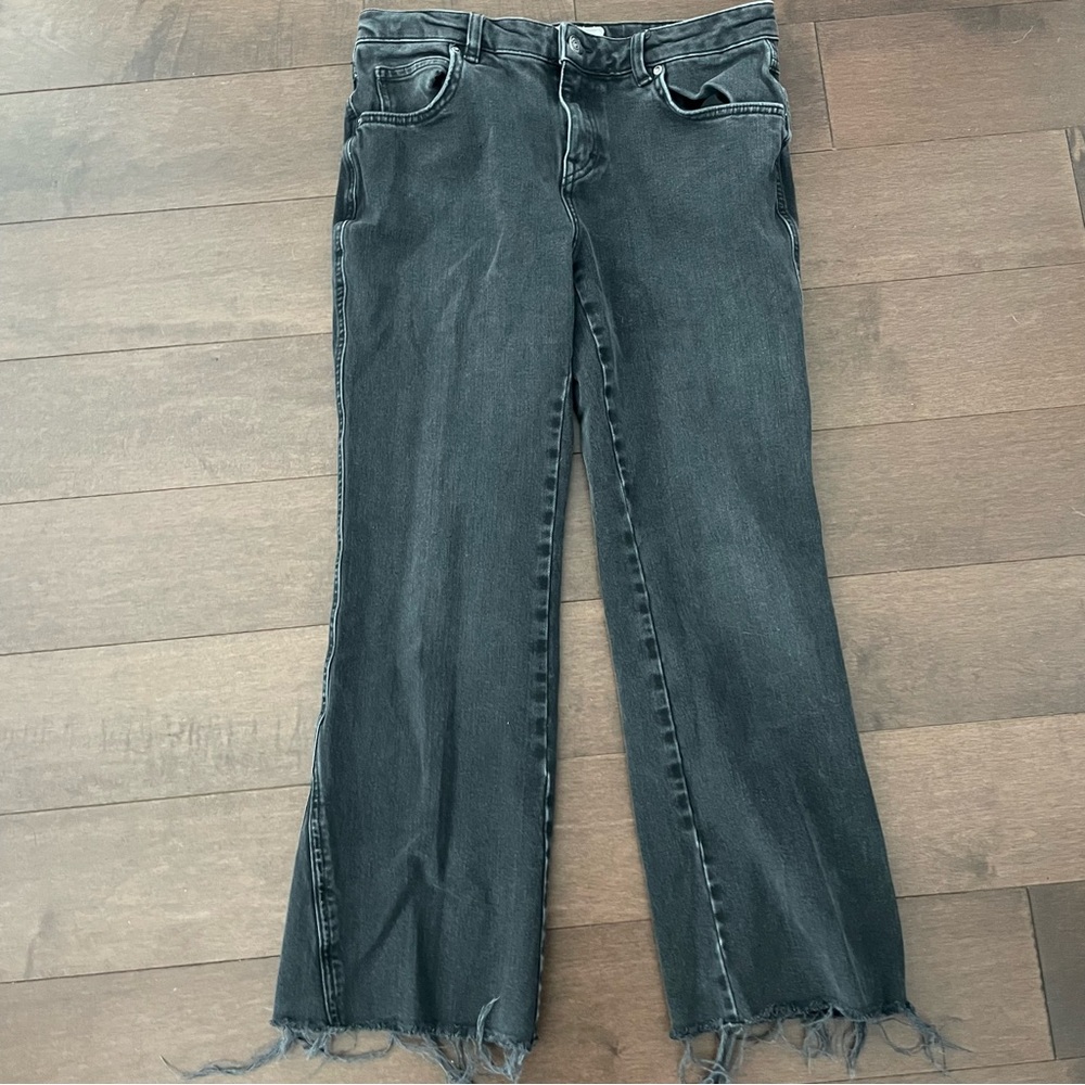 Free People Cropped Flare Jeans